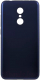 Чехол-накладка Case Deep Matte v.2 для Redmi 5 (синий, фирменная упаковка) - 