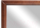 Миниатюра изображения товара Зеркало Мебелик Ника (средне-коричневый)