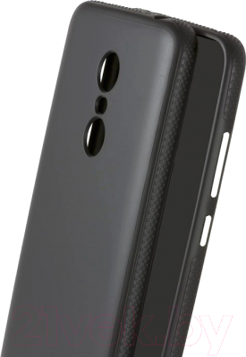 Чехол-накладка Case Deep Matte v.2 для Redmi 5 Plus (черный, фирменная упаковка)