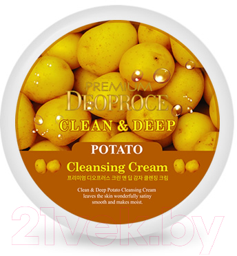 Крем для умывания Deoproce Premium Clean & Deep Potato Cleansing Cream (300г)