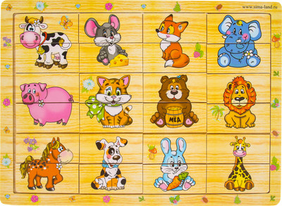 

Развивающая игра, Учим животных / 531820