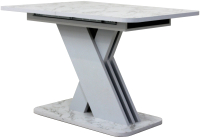 Обеденный стол Аквилон Аврора раздвижной (сабия/серый) - 