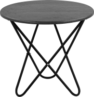 Журнальный столик Мебелик BeautyStyle 20 (серый бетон/черный) - 