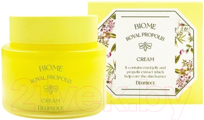 Крем для лица Deoproce Biome Royal Propolis Cream Антивозрастной (80мл)