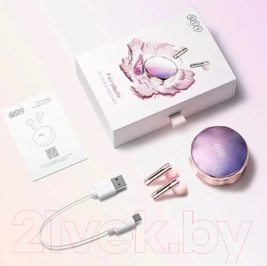 Беспроводные наушники QCY FairyBuds Т21 / BH22QT21A (розовый)