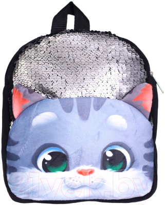 Детский рюкзак Milo Toys Котик серый / 7790617