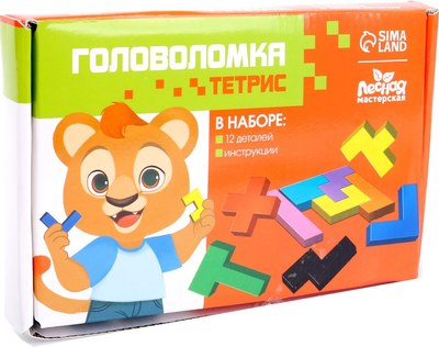 

Развивающая игра, Головоломка. Тетрис / 7357521