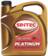 Миниатюра изображения товара Моторное масло Sintec Platinum 5W40 SN/SF / 801941 (4л)