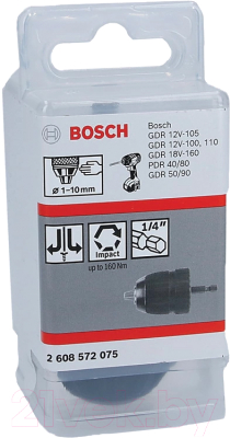 Патрон сверлильный Bosch 2.608.572.075