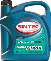 

Моторное масло Sintec, Турбо Дизель 10W40 CF-4/SJ / 122445