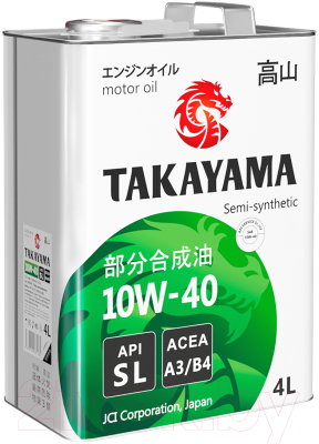 Моторное масло Takayama 10W40 / 605047 (4л)