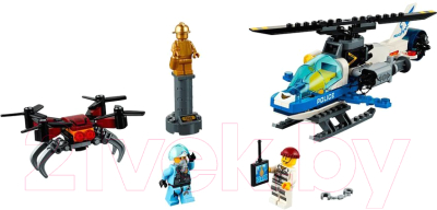 Конструктор Lego City Воздушная полиция. Погоня дронов 60207