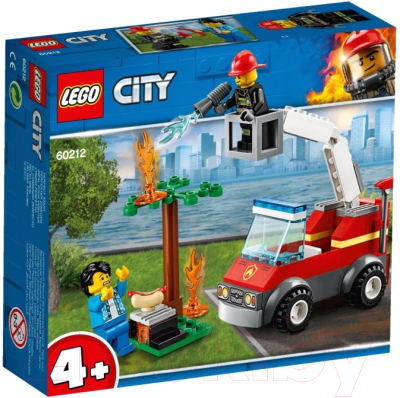 Конструктор Lego City Пожар на пикнике 60212