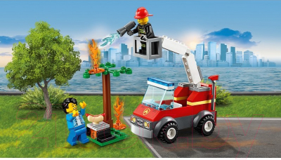 Конструктор Lego City Пожар на пикнике 60212
