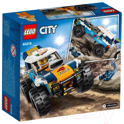 Конструктор Lego City Участник гонки в пустыне 60218