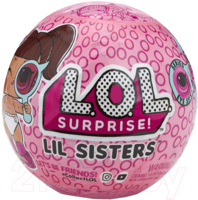 Игрушка-сюрприз LOL Original Lil Sister Series 4-1 Collectable / 552154E7C