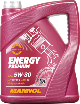 Моторное масло Mannol Energy Premium 5W30 / MN7908-4 (4л)