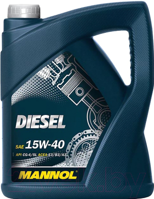 Моторное масло Mannol Diesel CH-4/SL 15W40 Special / MN7402-5 (5л)