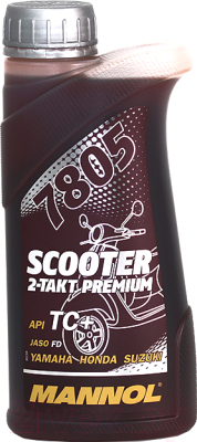 Моторное масло Mannol 2-Takt Premium Scooter / MN7805-05 (0.5л)