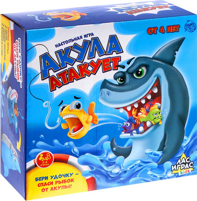 

Настольная игра, Акула атакует 2997891 / 1111-13