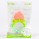 Миниатюра изображения товара Прорезыватель для зубов Крошка Я Персик с погремушкой / 4301007