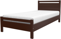 Односпальная кровать Bravo Мебель Эстери 1 90x200 (орех темный) - 