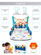 Миниатюра изображения товара Ходунки-каталка Amarobaby Play Way 2 в 1 / AMARO-24PW-BL (синий)