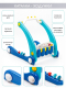 Миниатюра изображения товара Ходунки-каталка Amarobaby Play Way 2 в 1 / AMARO-24PW-BL (синий)