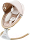 Детский шезлонг Amarobaby Ergo Swing / AB22-22ERGO/03 (бежевый) - 