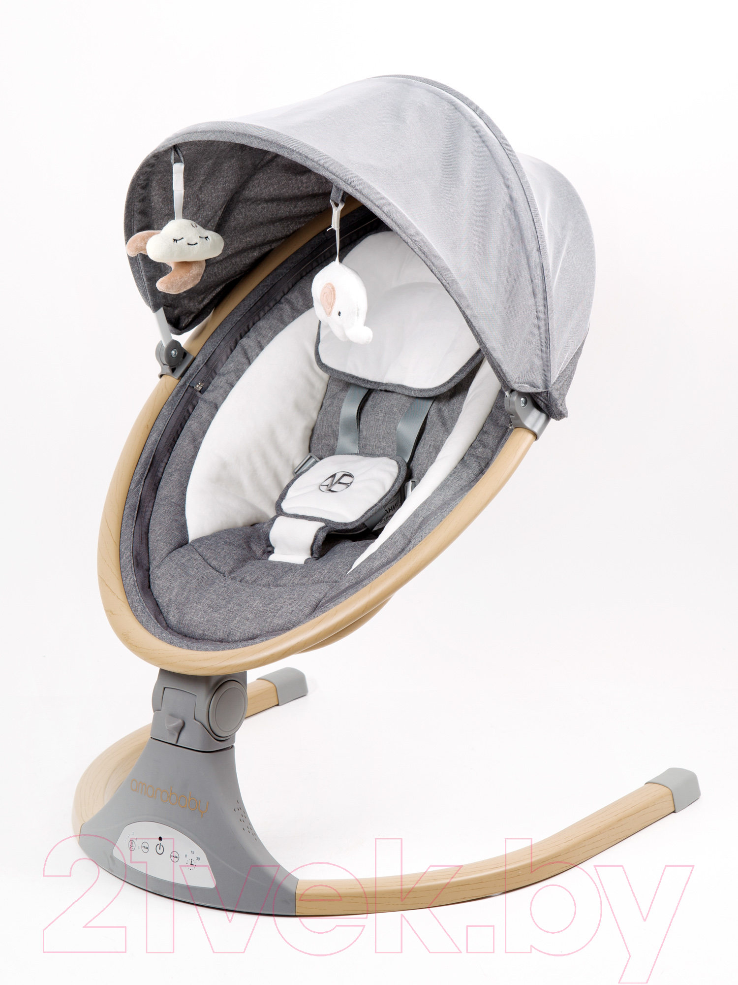 Качели для новорожденных Amarobaby Ergo Swing / AB22-22ERGO/11