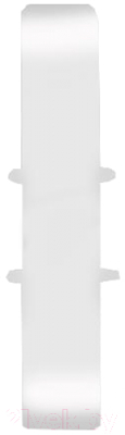 Соединитель для плинтуса Ideal Деконика 001 Белый (5.5см, 2шт, флоупак)