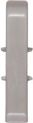 Соединитель для плинтуса Ideal Деконика 002 Светло-серый (5.5см, 2шт, флоупак)