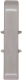 Соединитель для плинтуса Ideal Деконика 002 Светло-серый (5.5см, 2шт, флоупак) - 