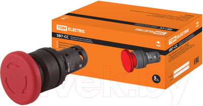 Изображение товара Кнопка для пульта TDM SQ0746-0048 (красный)