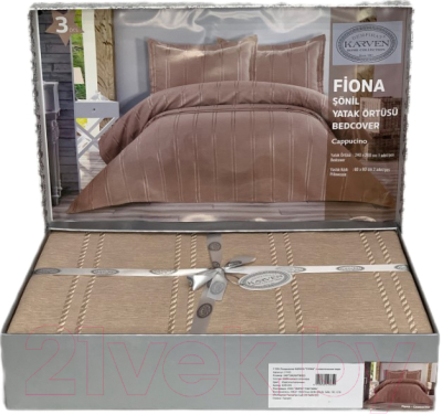 Набор текстиля для спальни Karven Fiona / Y 935 FIONA Kapicino