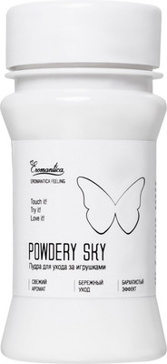 Пудра для интимных игрушек Eromantica Powdery Sky с ароматом мяты 211612 (40г) - 