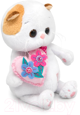Мягкая игрушка Budi Basa Кошечка Ли-Ли Baby с сердечком / LB-070