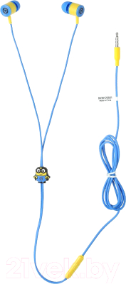 Наушники Miniso Minions Collection F056 / 6814 (синий)