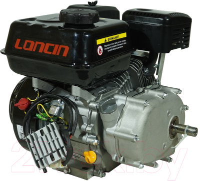 Двигатель бензиновый Loncin LC170F-2B D20 (U Type)