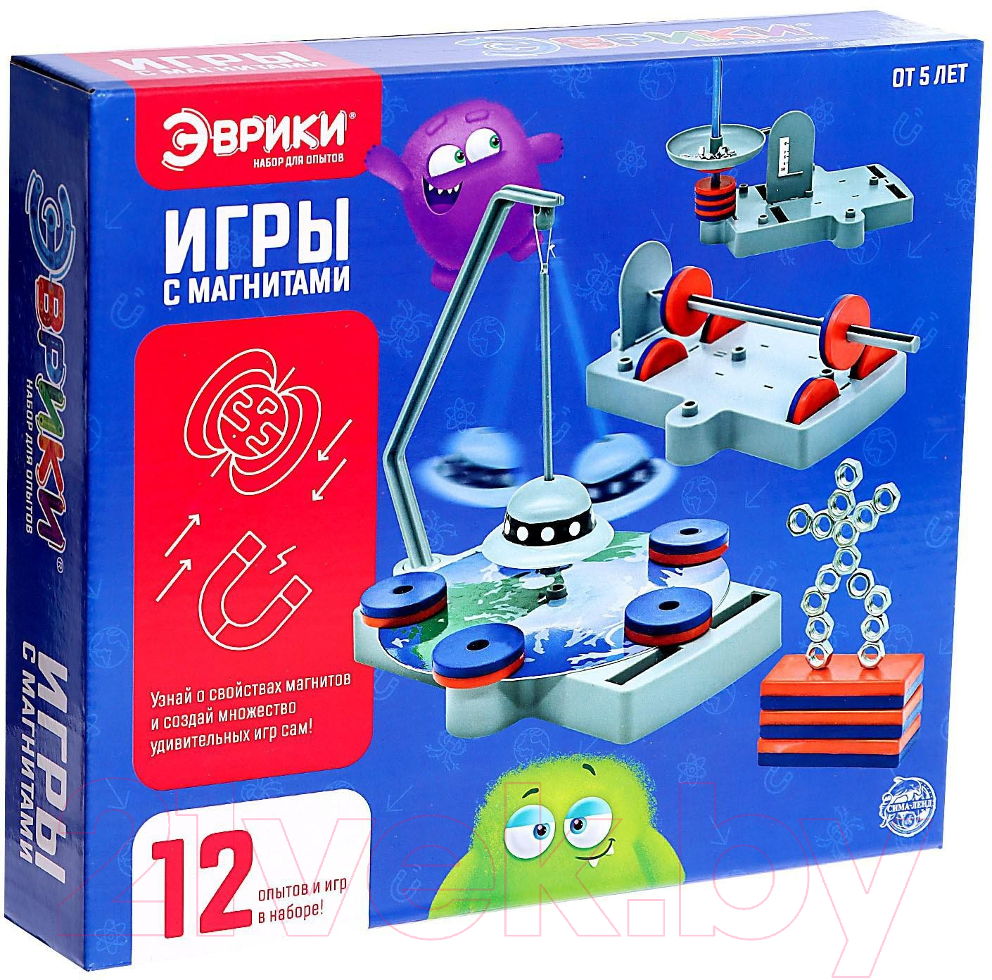 Научная игра Эврики Игры с магнитами / 6250080