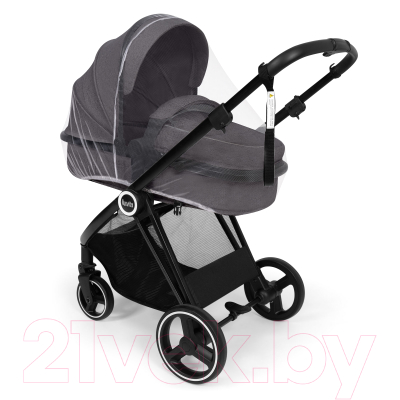 Детская универсальная коляска Nuovita Luno 2 в 1 (серый)