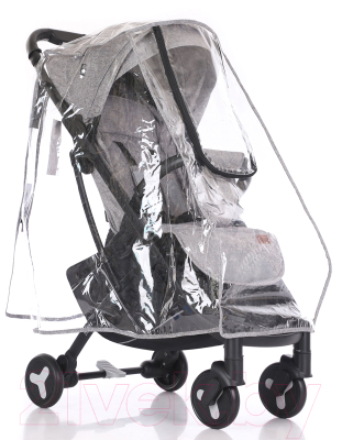 Детская прогулочная коляска Nuovita Fiato (серый/черный)