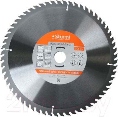 Пильный диск Sturm! 9020-305-30-60T