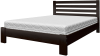 Полуторная кровать Bravo Мебель Эстери 120x200 (орех темный) - 