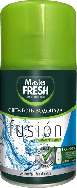Сменный блок для освежителя воздуха Master Fresh Свежесть водопада (250мл)