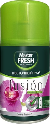 Сменный блок для освежителя воздуха Master Fresh Цветочный рай (250мл) - 