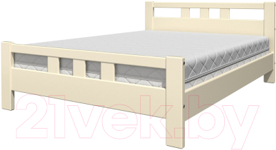 Полуторная кровать Bravo Мебель Эстери 2 120x200 (слоновая кость)