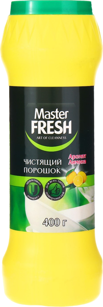 Универсальное чистящее средство Master Fresh Аромат Лимона порошок (400г)