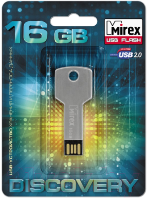 Usb flash накопитель Mirex Corner Key 16GB (13600-DVRCOK16)