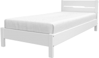 Односпальная кровать Bravo Мебель Эстери 5 90x200 (белый античный) - 